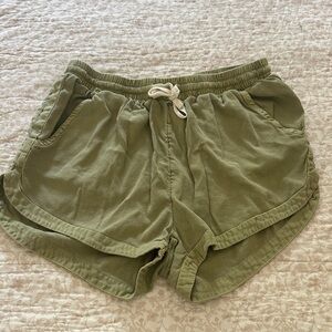 Billabong Sage Green Athletic Shorts
